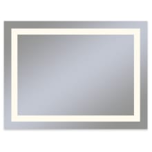 Vitality 48" x 36" Rectangular Mirror with Built-In LED Lights and Defogger