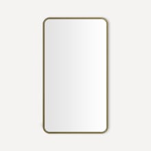 Craft Series 19-1/4" W x 34-1/4" H Modern Rectangular Framed Bathroom Wall Mirror