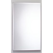 M Series 30" x 19-1/4" x 4-5/8" Left-Hand Single Door Medicine Cabinet with Integrated Outlet and USB Port - Interior Lighting