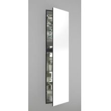 M Series 20" x 70" x 6" Single Door Medicine Cabinet with Right Hinge, Integrated Outlets, and Interior Lights