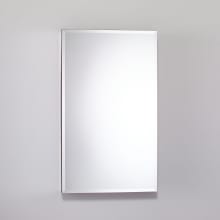 M Series 40" x 20" Medicine Cabinet with Left Hand Mirrored Door and Duplex Oulet