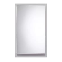 M Series 24" x 40" x 4" Single Door Medicine Cabinet with Right Hinge, Integrated Outlets, and Interior Light