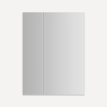 M Series Reserve 29-1/4" x 48" Frameless Double Door Medicine Cabinet