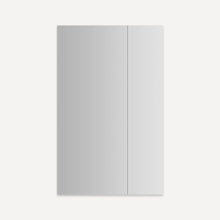 M Series Reserve 29-1/4" x 48" x 6" Left Swinging Frameless Single Door Medicine Cabinet with Soft Close Hinges