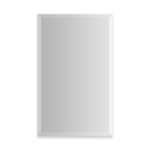 PL Portray 23-1/4" x 39-3/8" Beveled Frameless Single Door Medicine Cabinet with Slow Close Hinges