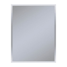 Profiles 29-7/8" x 23-1/8" Rectangular Metal Framed Vanity Mirror