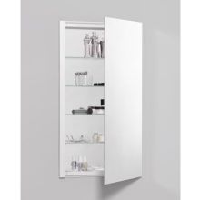 R3 20" x 36" x 4" Plain Single Door Medicine Cabinet with Reversible Hinge