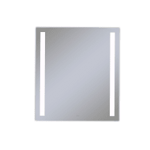 Vitality 24" W x 30" H Rectangular Mirror with Built-In LED Lights and Defogger