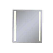 Vitality 24" W x 40" H Rectangular Mirror with Built-In Warm White LED Lights and Defogger