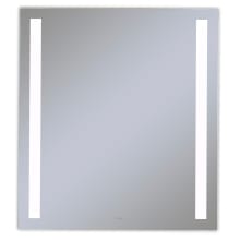 Vitality 30" W x 40" H Rectangular Mirror with Built-In LED Lights and Defogger