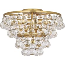 Bling 17" Flush Mount Waterfall Ceiling Fixture