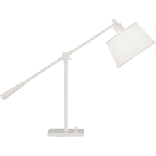 Real Simple 16" Boom Arm Table Lamp with a Monte Blanc Shade