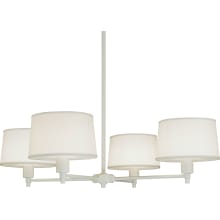 Real Simple 4 Light 35" Monte Blanc Chandelier