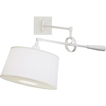 Real Simple 15" Boom Arm Wall Sconce with a Monte Blanc Shade