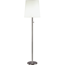 Buster 63" Chica Floor Lamp with a Fondine Fabric Shade
