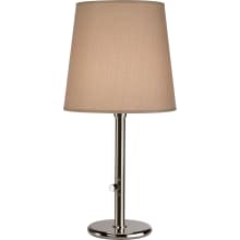 Buster 29" Chica Buffet Table Lamp with a Taupe Claiborne Fabric Shade