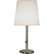 Buster 29" Chica Buffet Table Lamp with a Fondine Fabric Shade