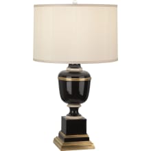 Annika 30" Vase Table Lamp with a Silk Shade