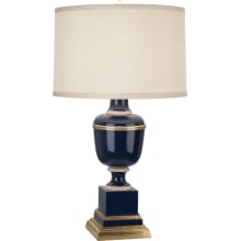 Annika 24" Vase Table Lamp with a Silk Shade