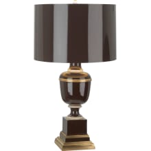 Annika 24" Vase Table Lamp with an Opaque Parchment Shade