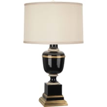 Annika 24" Vase Table Lamp with a Silk Shade