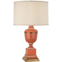 Annika 30" Vase Table Lamp with a Silk Shade