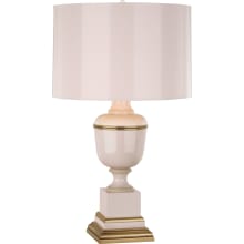 Annika 30" Vase Table Lamp with an Opaque Parchment Shade