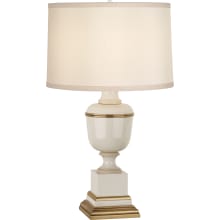 Annika 24" Vase Table Lamp with a Silk Shade