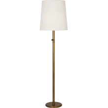 Buster 63" Chica Floor Lamp with a Fondine Fabric Shade