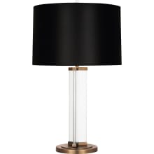 Fineas 29" Column Table Lamp with an Opaque Parchment Shade
