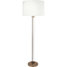 Fineas 66" Column Floor Lamp with a Fondine Fabric Shade