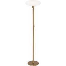 Ovo 66" Tall Buffet Floor Lamp with Frosted Glass Shade