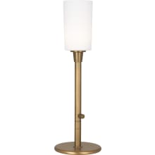 Nina 28" Tall Buffet Table Lamp with Frosted Glass Shade