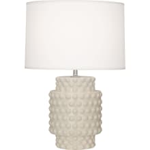 Dolly 22" Column Table Lamp with a Fondine Fabric Shade