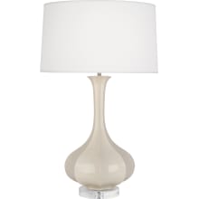 Pike 32" Vase Table Lamp with Lucite Accents