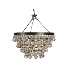 Bling 4 Light 21" Chandelier / Semi-Flush Ceiling Fixture