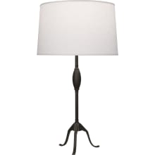 Grace 29" Tall Buffet Table Lamp with Oyster Linen Shade