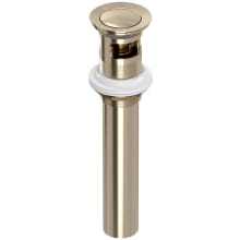1-1/4" Push Drain Assembly