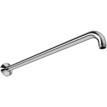 Bossini 20" Wall Mounted Shower Arm and Flange