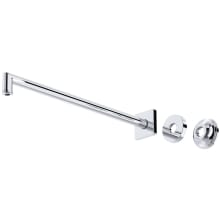 16" Wall Mounted Shower Arm with 3 different Escutcheon flanges