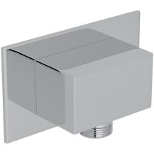 Modern Square Hand Shower Supply Elbow