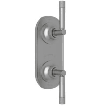 Graceline 5 Function Thermostatic Valve Trim Only with Double Lever Handle and Integrated Diverter - Less Rough In