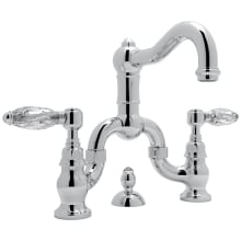 Acqui 1.2 GPM Bridge Bathroom Faucet with Pop-Up Drain Assembly