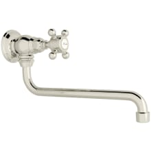 Italian Country Kitchen 1.5 GPM Wall Mounted Single Hole Pot Filler