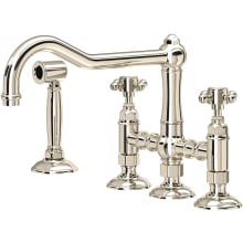 Acqui 1.5 GPM Bridge Kitchen Faucet - Includes Side Spray