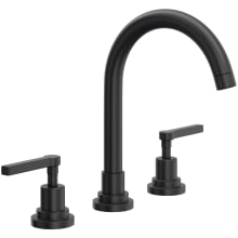 Lombardia 1.2 GPM Widespread Bathroom Faucet with Pop-Up Drain Assembly