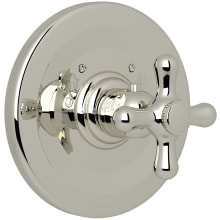 Verona Thermostatic Valve Trim Only with Single Cross Handle - Less Rough In