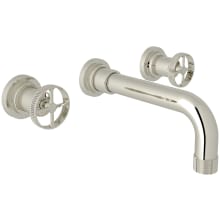 Campo 1.2 GPM Wall Mounted Widespread Bathroom Faucet