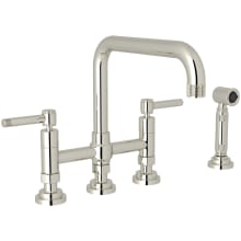 Campo 1.5 GPM Widespread Bridge Kitchen Faucet - Includes Side Spray
