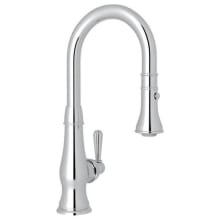 Patrizia 1.8 GPM Single Hole Pull Down Bar Faucet